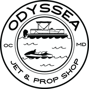 Odyssea Jet and Prop Shop Logo