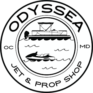 Odyssea Jet and Prop Shop Logo