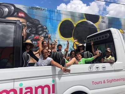 Open Miami panoramic bus tour