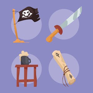 Pirate training elements