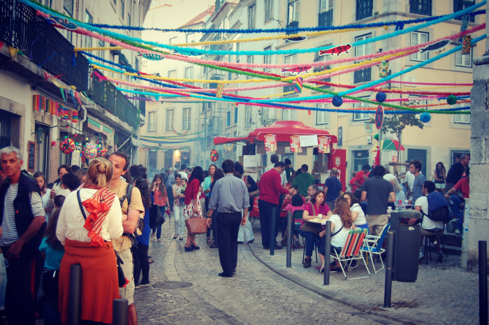 St Anthony neighbourhood’s party in São Cristovão