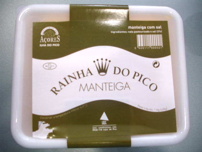 Typical Azorean butter