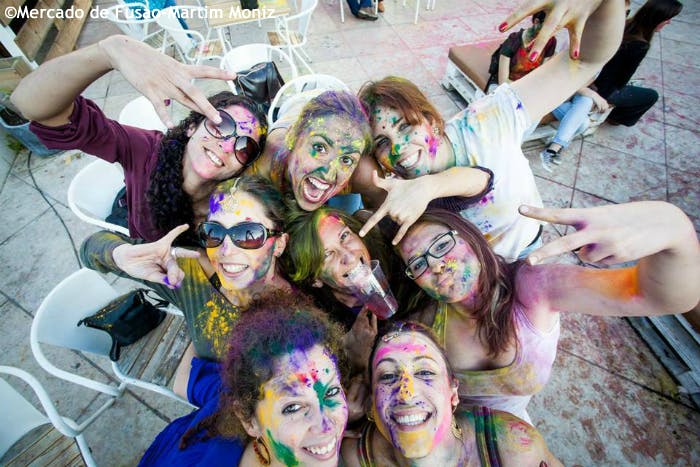 Holi party in Portugal