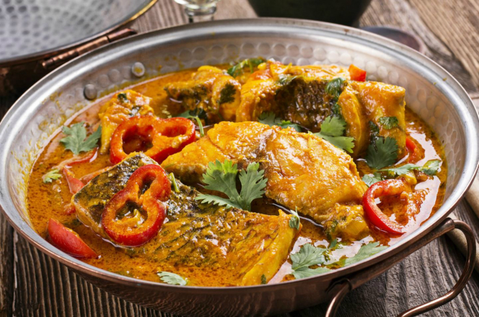 Fish Cataplana, Portuguese meal