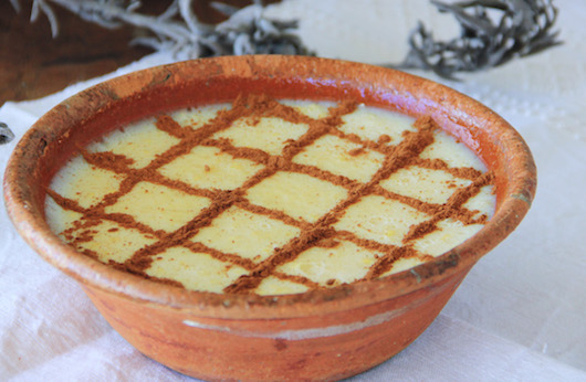 Portuguese rice pudding