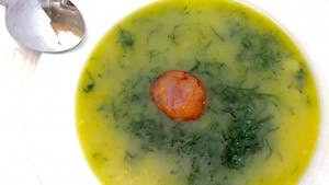 a bowl of soup