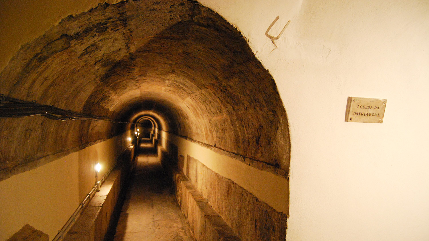 Lisbon Roman galleries - there are intricate underground channels that cover a big portion of central Lisbon, some of them dating back to Roman occupation times, that is, over 2000 years ago.