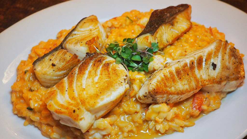 Portuguese food and wine in Canada - filetes com arroz de tomate