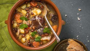 Portuguese homestyle winter food
