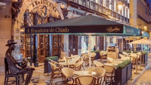 A Brasileira Lisbon coffee shop 