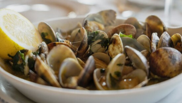 a bowl of food on a plate