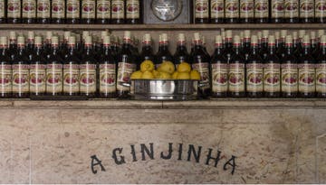 bottles of ginginha
