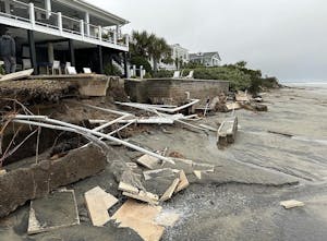 IOP damage post Nor'easter 2023