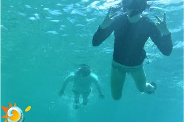 Two snorkelers