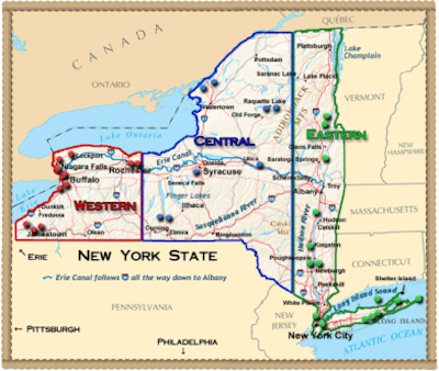 New York map