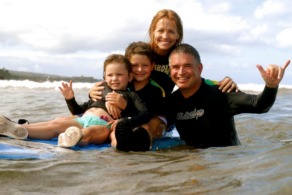 family surf lessons