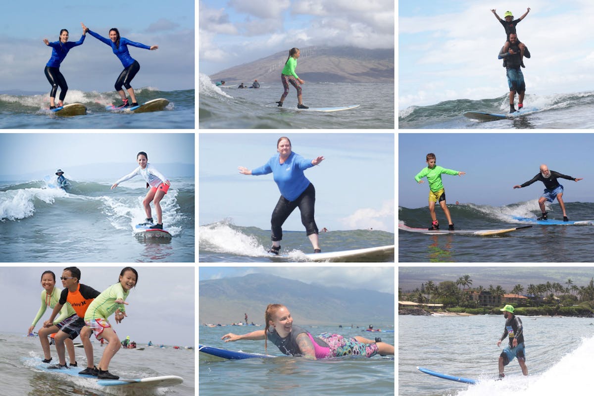 Surf Yoga Maui Maui Surf Lessons In Kihei