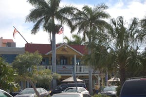 Exterior of Tommy Bahama in St Armands Circle, FL