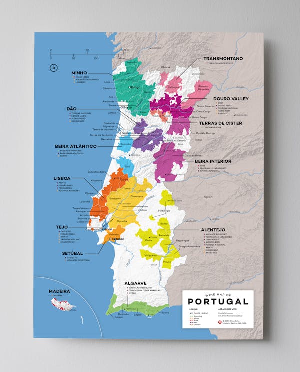 Portugal – Regiões & Uvas  Falando de Vinhos desde 2007