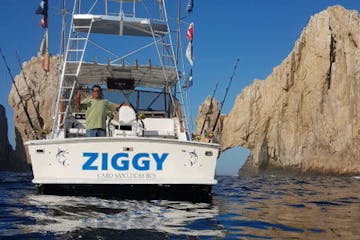 Ziggy - 33' TOPAZ on beach