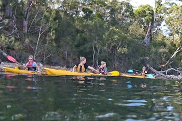 Kayak tour group
