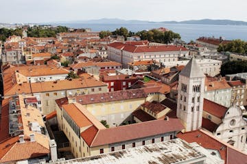 Zadar buildings in Croatia