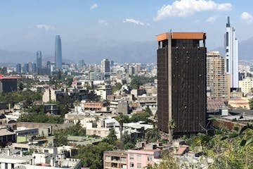 a tall building in Santiago