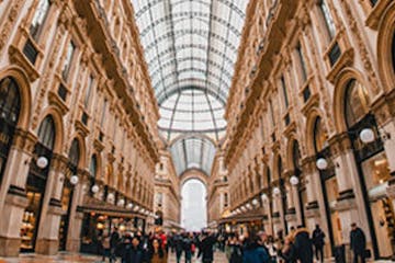 Milan shopping mall