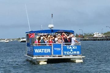 Water taxi on the water