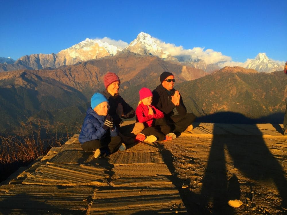 Annapurna family trekking