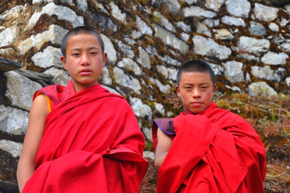 Bhutanese Monks