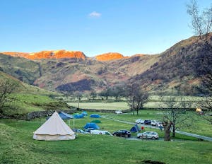 Scenic Lake District Camping.