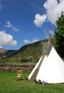 Tipi in The Lake District