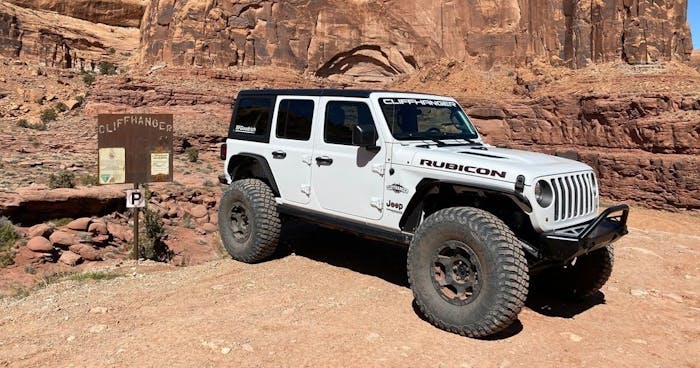 4 Door Jeep Rubicon Rentals | Cliffhanger Jeep Rental