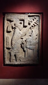 Mayan Bloodletting Lintel 24, British Museum