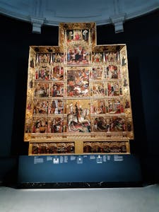 The Legend of St George Altarpiece, Victoria & Albert Museum - London Cab Tours