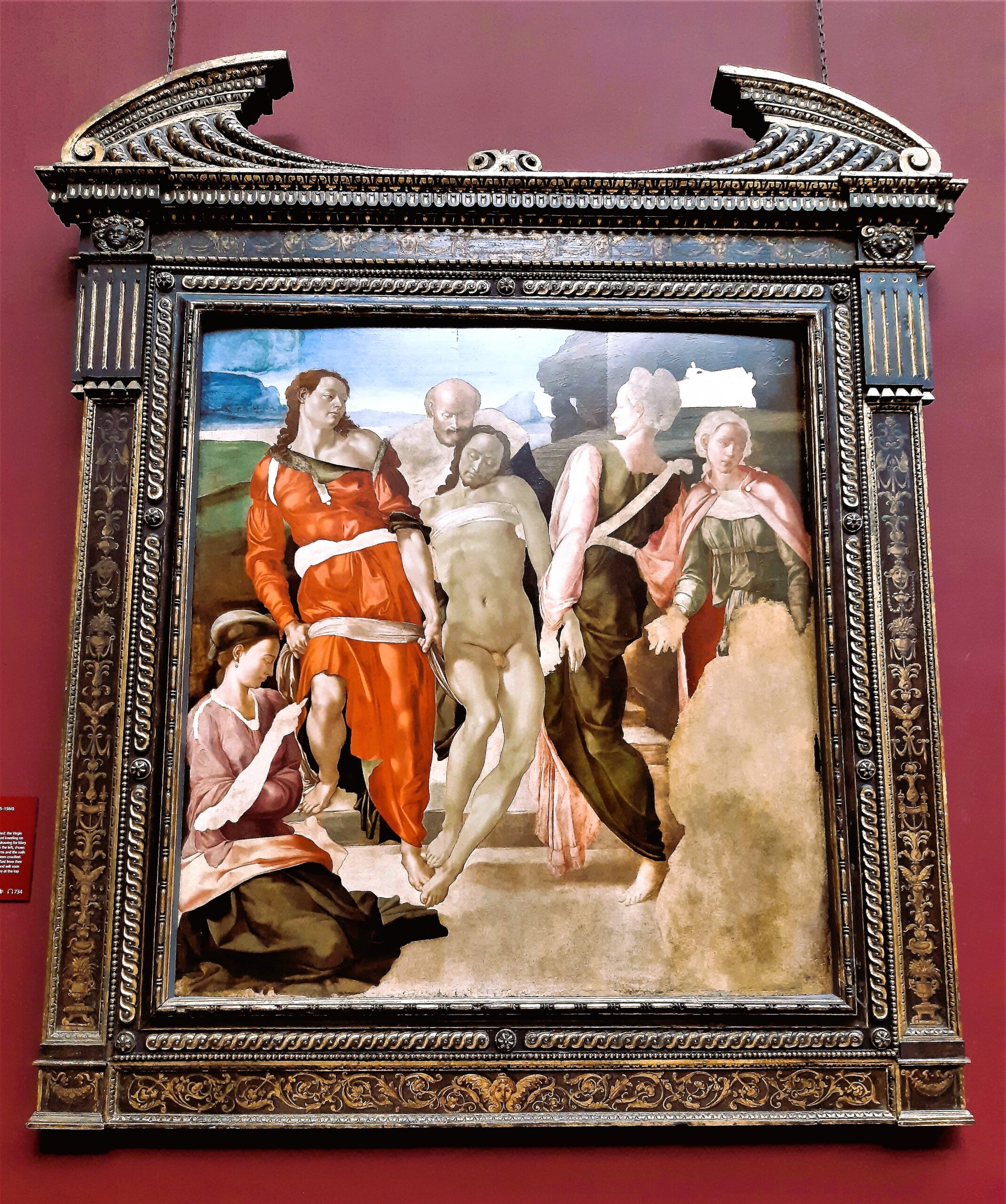 The Entombment, Michelangelo - London Cab Tours