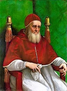 Pope Julius II, National Gallery - London Cab Tours