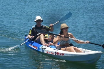 double kayaking