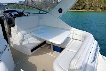 Seas the day - luxury hire vessel - up to 12 people - Book today Forster luxury houseboats NSW