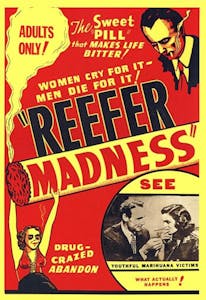 Reefer Madness movie poster - a cannasseur favorite