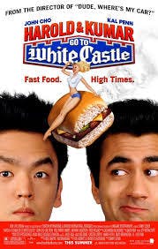 Harold & Kumar Go to White Castle movie poster - a weed tour adventure