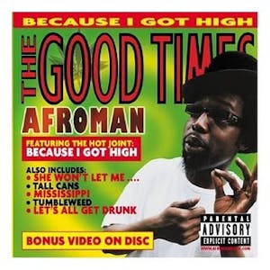 Afroman holding a joint