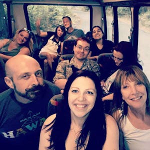 cannasseurs on a 420 tour bus