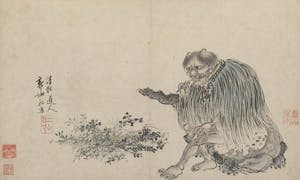 drawing of Emperor Shennong