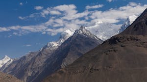 The Hindu Kush Mountains, where Cannabis Indica originated