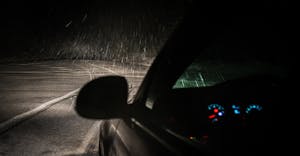 Driving in snowy conditions