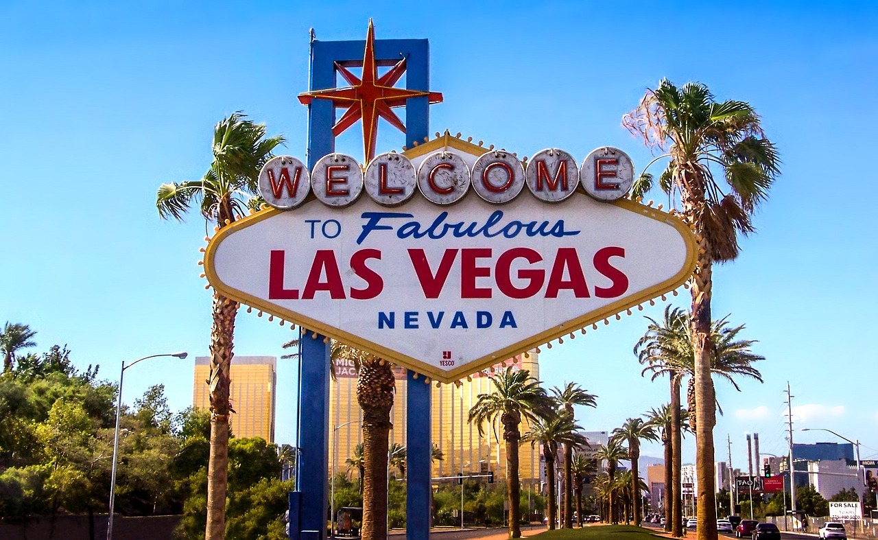 Vegas city sign