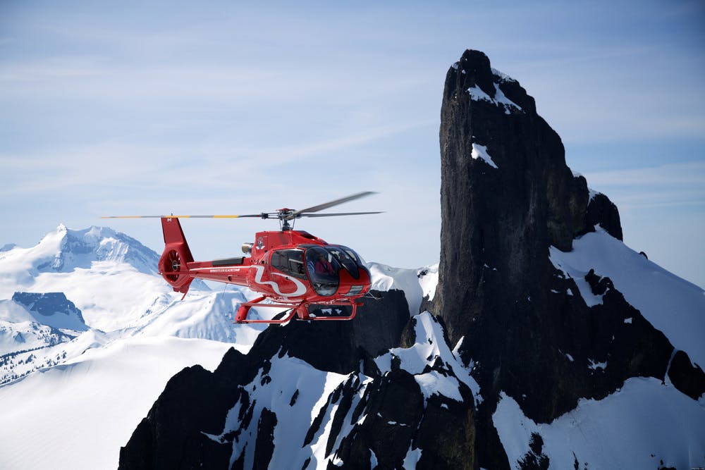 A trip around Blacktusk, with Blackcomb Helicopters