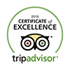 TripAdvisor's Certificate of Excellence